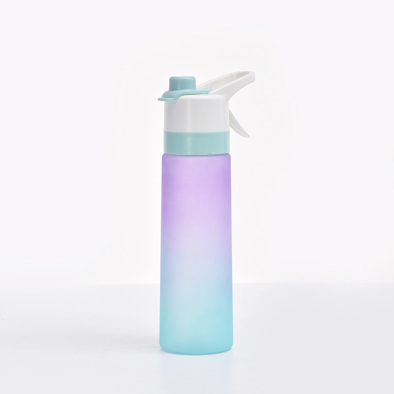 Spray Water Bottle For Girls Outdoor Sport Fitness Water Cup Large Capacity Spray Bottle Drinkware Travel Bottles Kitchen Gadgets - worthwears