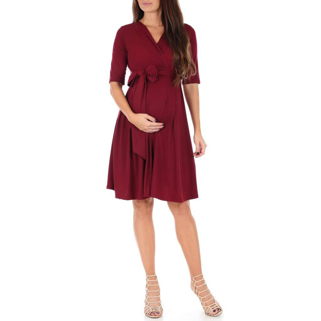 Women's nursing clothes pregnant women dress - worthwears