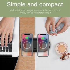 Wireless Charger Dual Mobile Phone Charger - worthwears