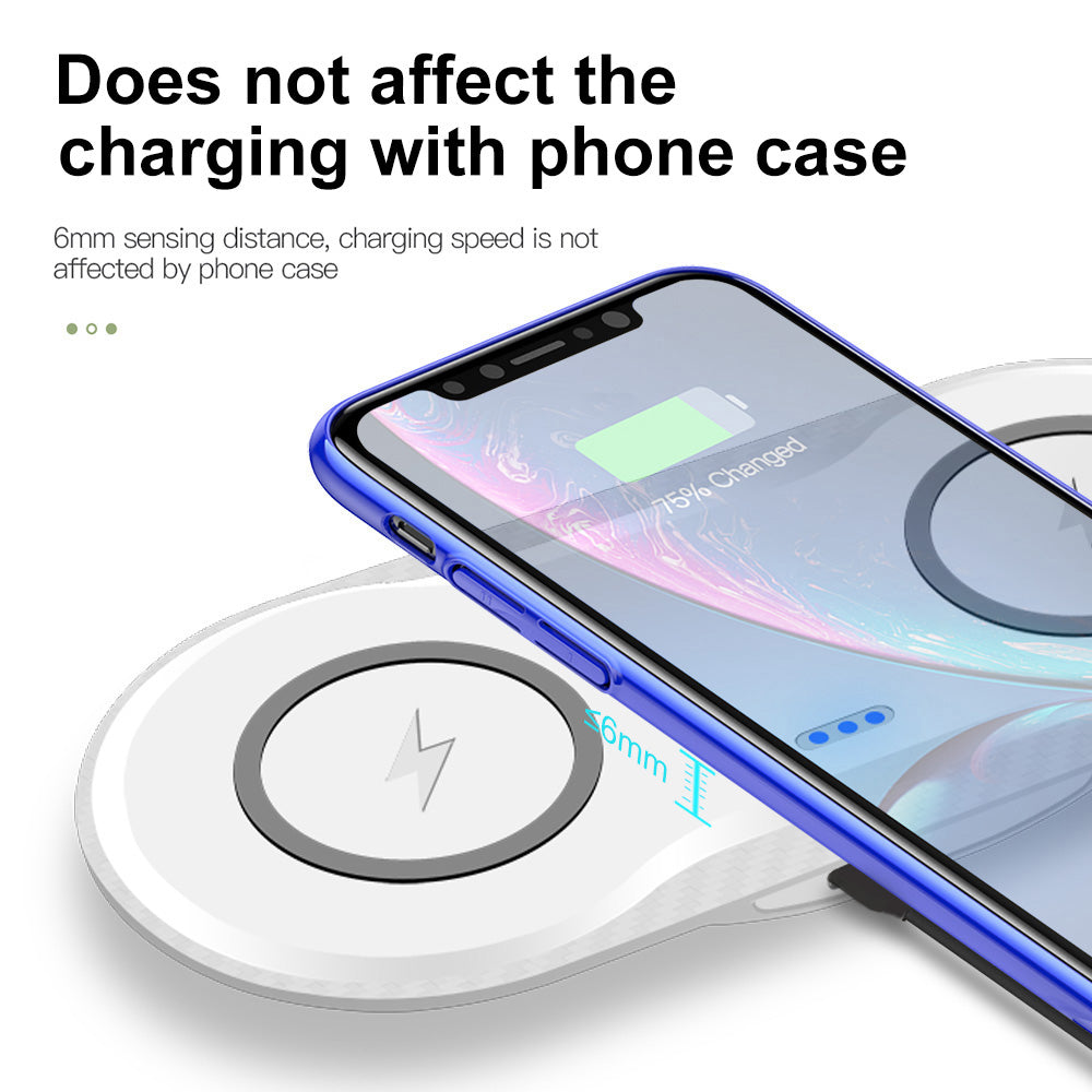 Wireless Charger Dual Mobile Phone Charger - worthwears