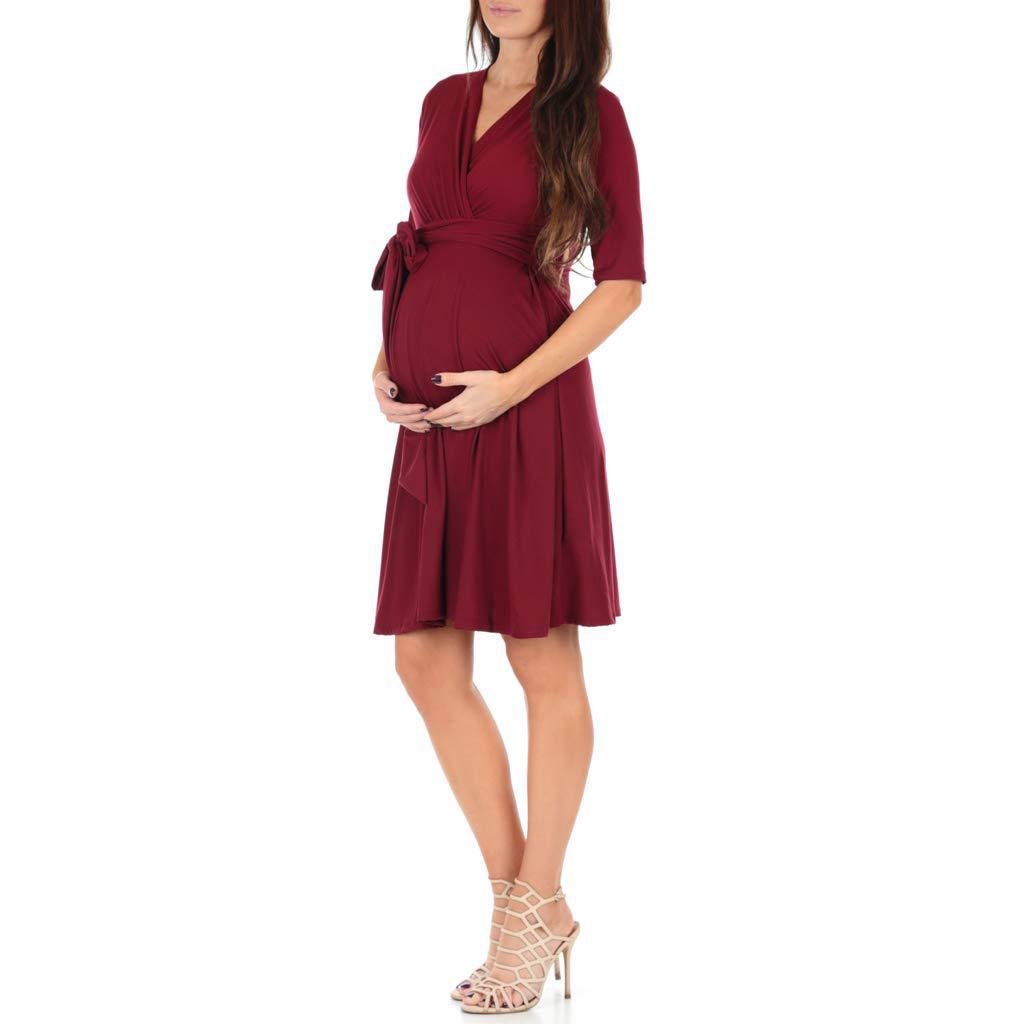 Women's nursing clothes pregnant women dress - worthwears