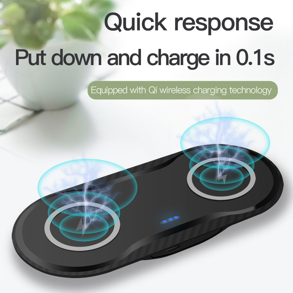 Wireless Charger Dual Mobile Phone Charger - worthwears