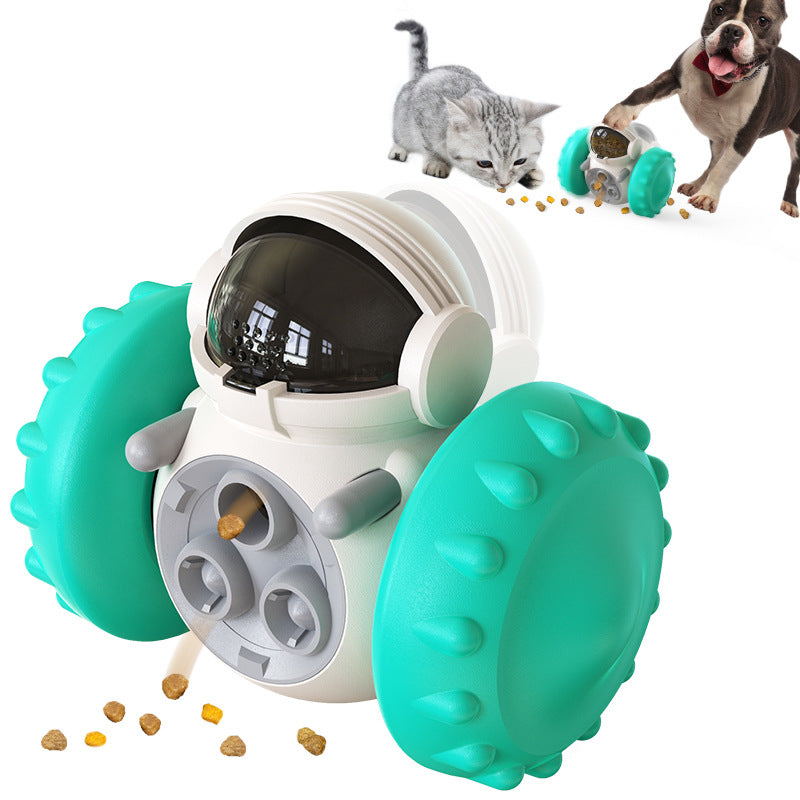 Cat And Dog Toys Slow Food Interactive Balance Car Multifunctional Fun Development Smart Pet Feeding Dog Toy Car Pets Products - worthwears