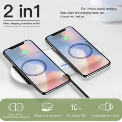 Wireless Charger Dual Mobile Phone Charger - worthwears