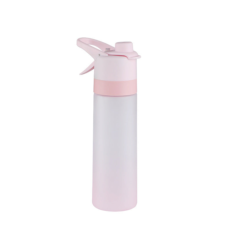 Spray Water Bottle For Girls Outdoor Sport Fitness Water Cup Large Capacity Spray Bottle Drinkware Travel Bottles Kitchen Gadgets - worthwears