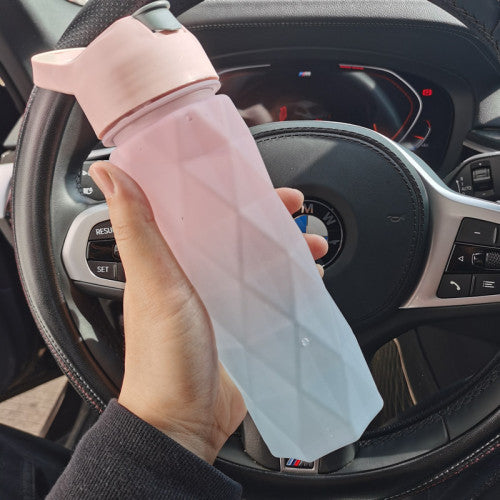 Spray Water Bottle For Girls Outdoor Sport Fitness Water Cup Large Capacity Spray Bottle Drinkware Travel Bottles Kitchen Gadgets - worthwears