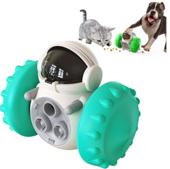 Cat And Dog Toys Slow Food Interactive Balance Car Multifunctional Fun Development Smart Pet Feeding Dog Toy Car Pets Products - worthwears