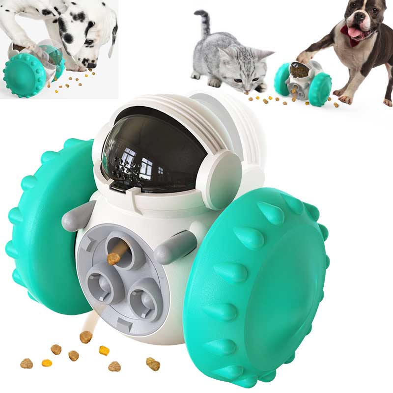 Cat And Dog Toys Slow Food Interactive Balance Car Multifunctional Fun Development Smart Pet Feeding Dog Toy Car Pets Products - worthwears